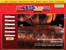 Tablet Screenshot of okletseat.com